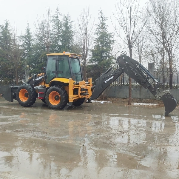 Construction Machinery YT388D Backhoe Loader Excavator