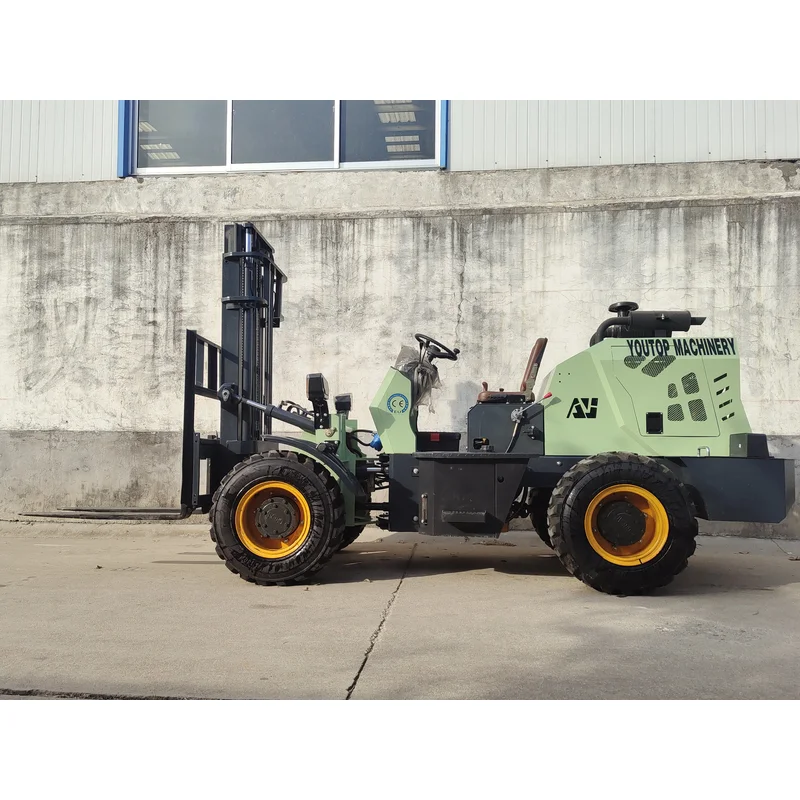  High efficiency mine machine wheel forklift