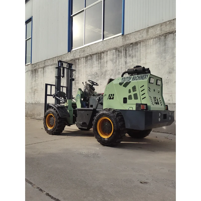 High efficiency mine machine wheel forklift