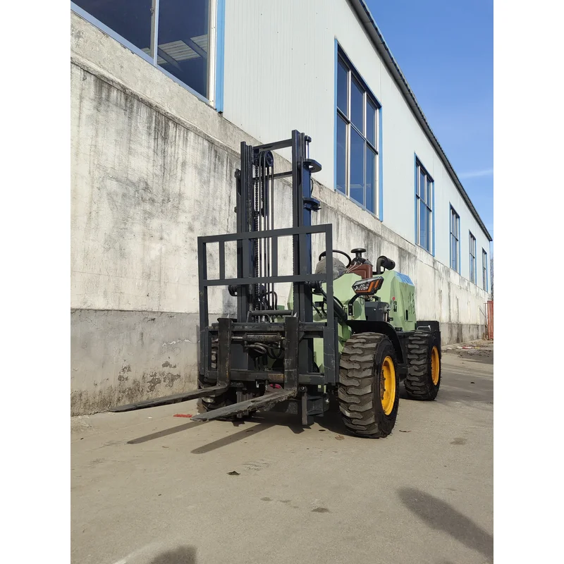 High efficiency mine machine wheel forklift