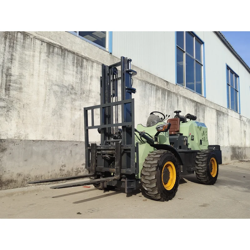  High efficiency mine machine wheel forklift