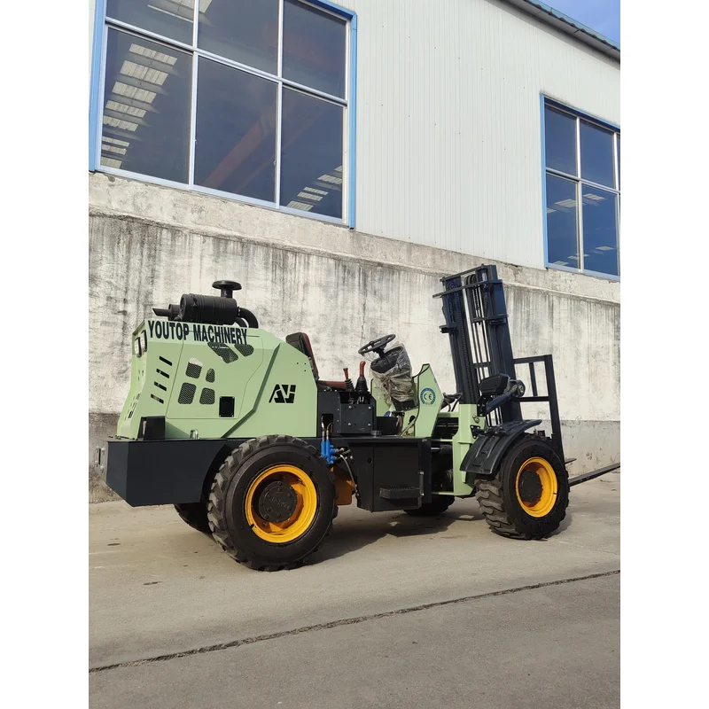  High efficiency mine machine wheel forklift
