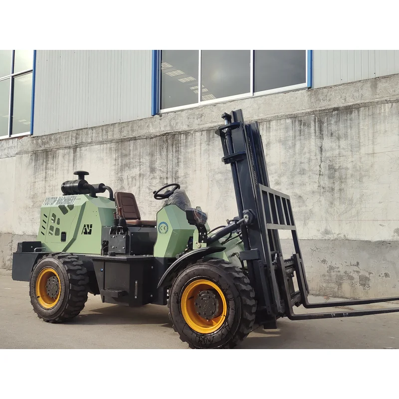  High efficiency mine machine wheel forklift