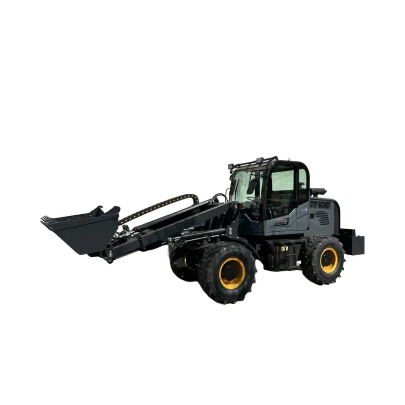 Earth-moving Machinery loader with cabin small telescopic wheel loader