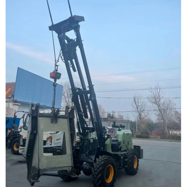 Earth-moving Machinery loader with cabin small telescopic wheel loader