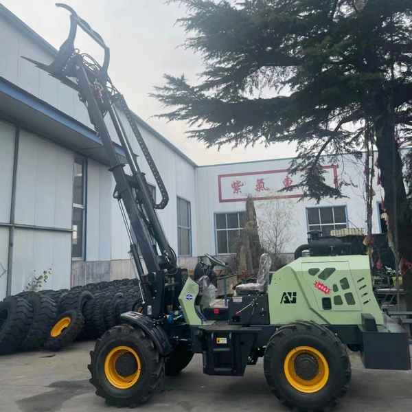 Earth-moving Machinery loader with cabin small telescopic wheel loader