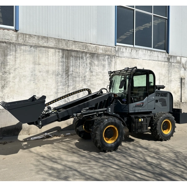 Earth-moving Machinery loader with cabin small telescopic wheel loader