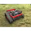 Remote control lawn mower machines for garden works 550mm 800mm 