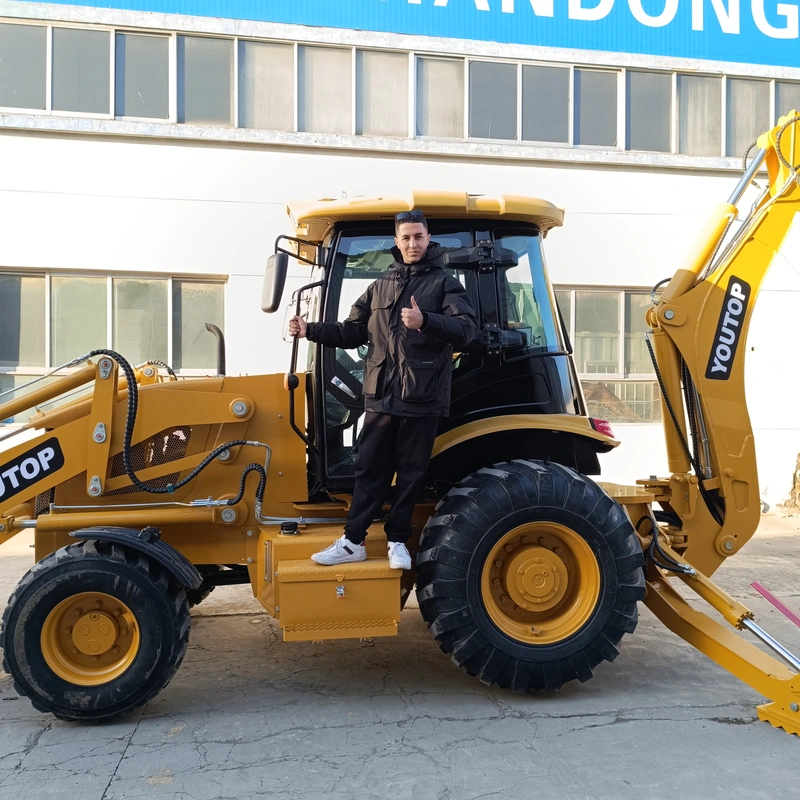 Máquina de ingeniería de nuevo estilo, equipo de construcción hidráulica, retroexcavadora de 1500 kg-3000kg