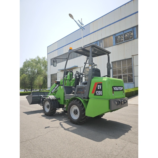 1200kg electric loader  garden trucking mini wheel loader