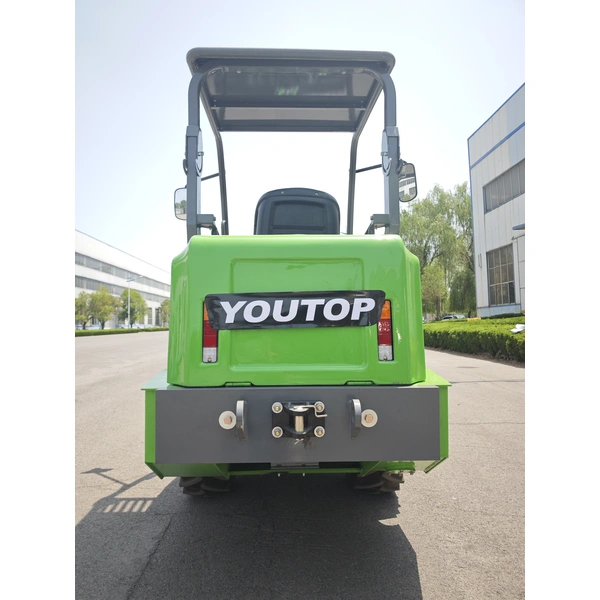 1200kg electric loader  garden trucking mini wheel loader