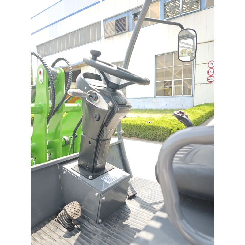1200kg electric loader  garden trucking mini wheel loader