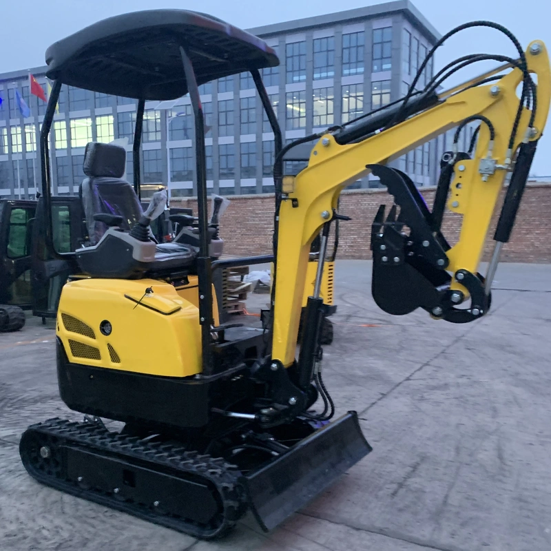  Mini Excavator  Digger 1.5 ton Small Hydraulic Crawler Excavator 