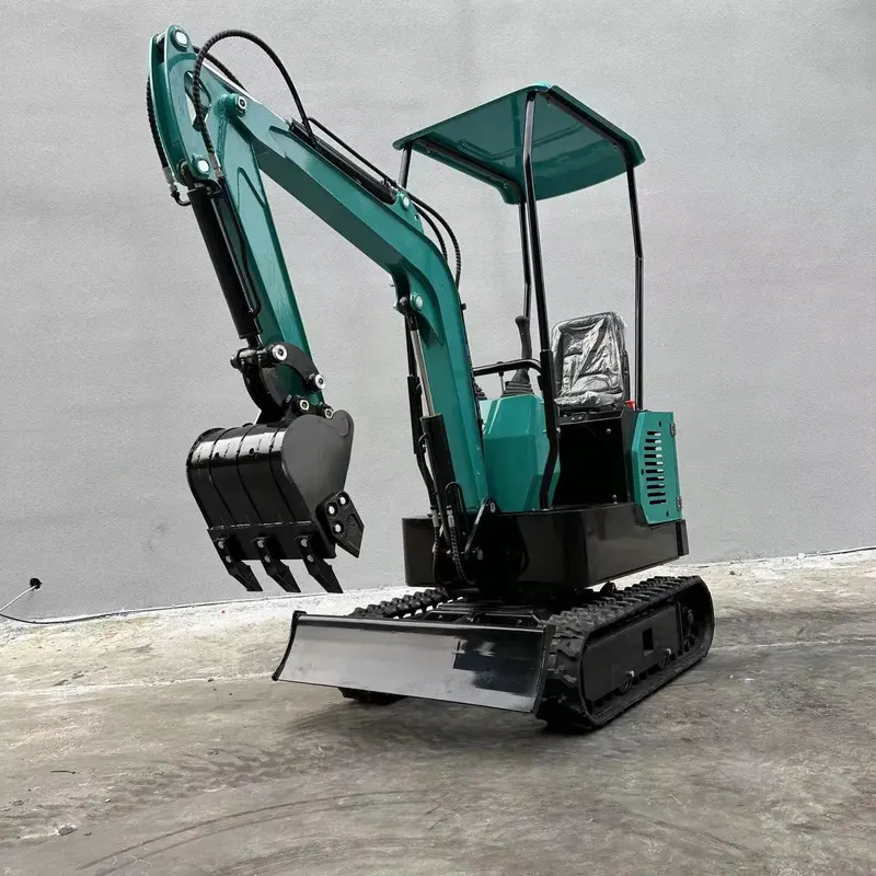 New mini excavator 1 ton excavators small digger with CE EPA for sale 