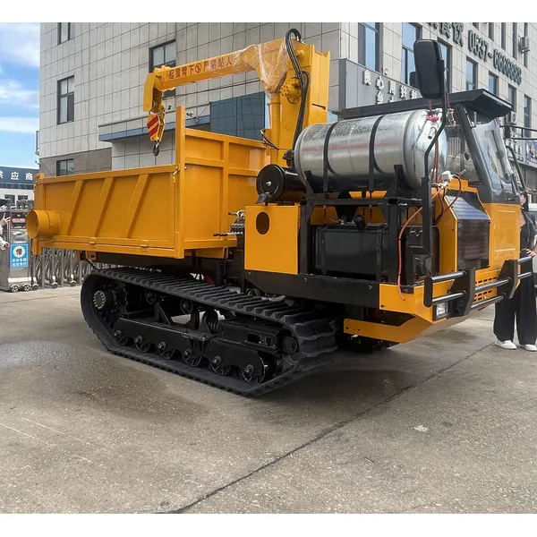 Mini Agriculture Vehicle Crawler Dumper Hydraulic Farm Dumper for Trailer