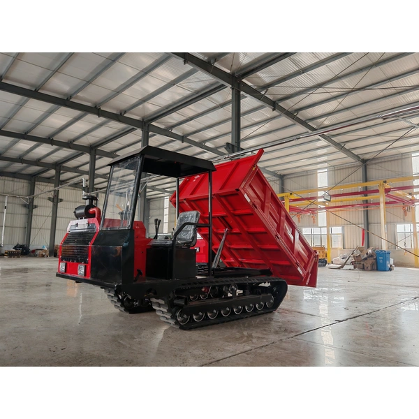 Small Dumper 5 3Ton Certified Powerful Engine Driver Seat Crawler Dumper Farm China Mini Crawler Dumper