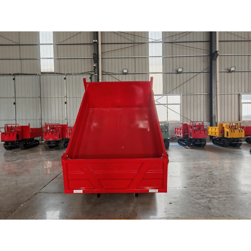 Small Dumper 5 3Ton Certified Powerful Engine Driver Seat Crawler Dumper Farm China Mini Crawler Dumper