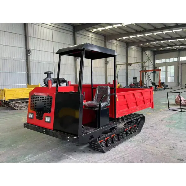 Small Dumper 5 3Ton Certified Powerful Engine Driver Seat Crawler Dumper Farm China Mini Crawler Dumper