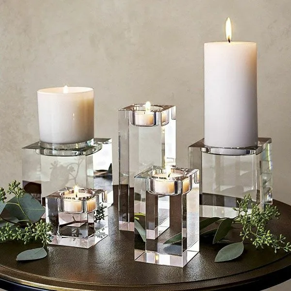 Glass lantern,candle holder,glass metal candle holder