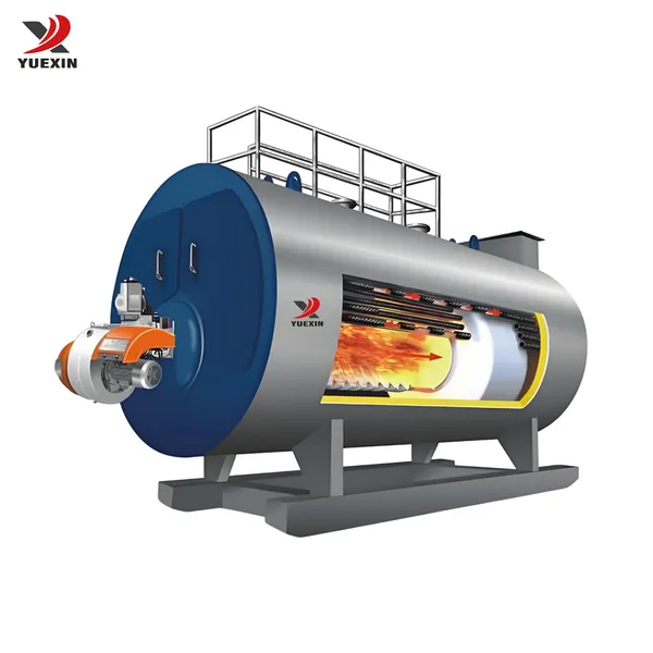 WNS series oilgas steamhot water boiler —YueXin