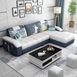 Modern Minimalist Technology Cloth Sofa Small Apartment Removable And Washable