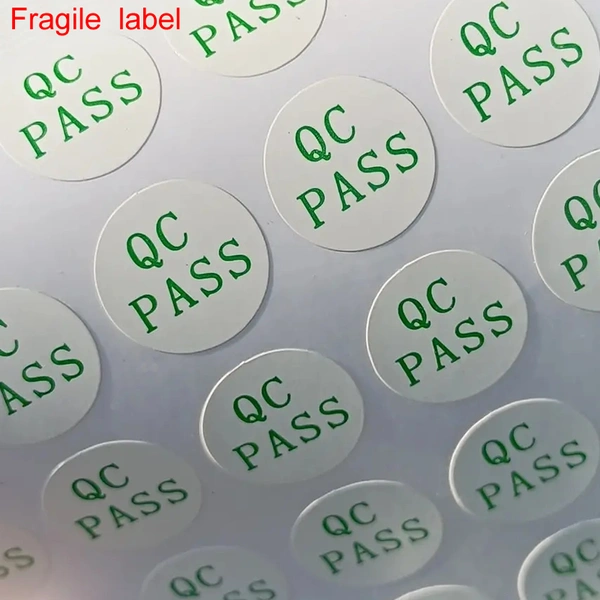ملصق مقاوم للعبث ، ملصق باطل ، ورق هش ، مصنع طباعة الملصقات