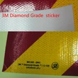 Custom 3M Diamond Grade Reflective Stickers for Safety Signs