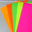 etiqueta fluorescente, pegatina reflectante, fábrica de impresión de etiquetas de 3 m