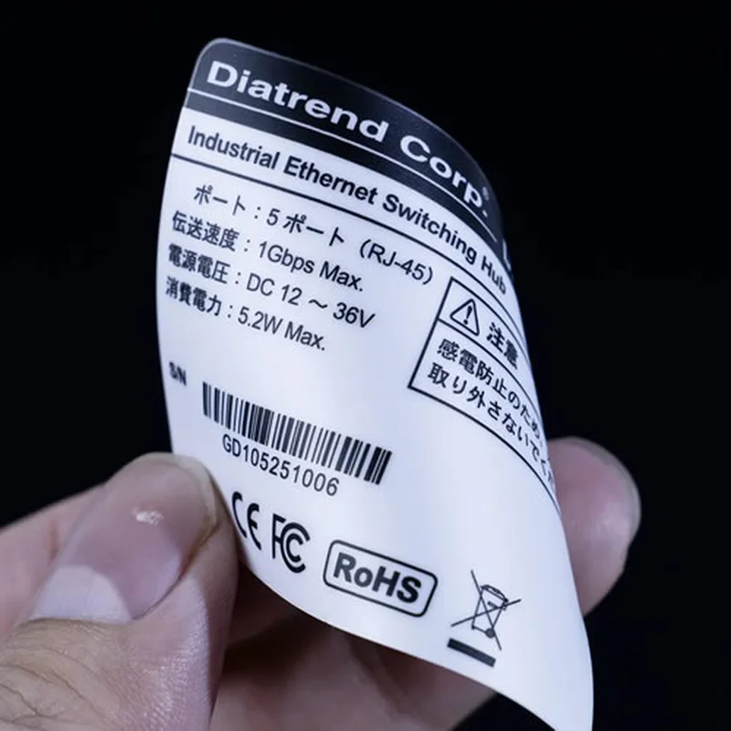 Custom Equipment Labels – Durable, Waterproof & Factory‑Printed