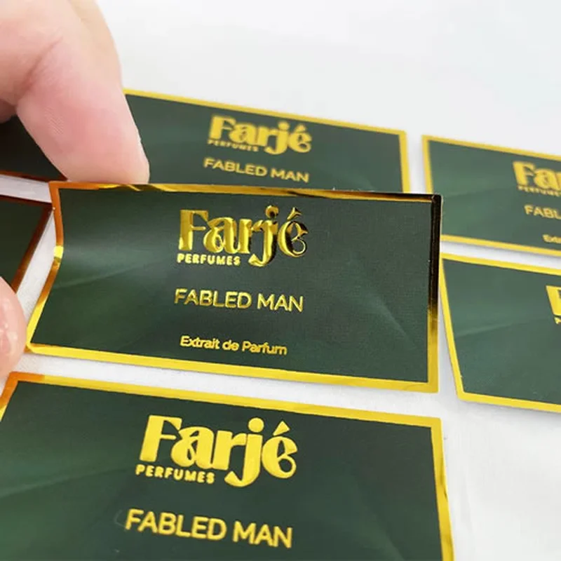 Custom Foil Stamped Labels – Premium Shine & Custom Finish