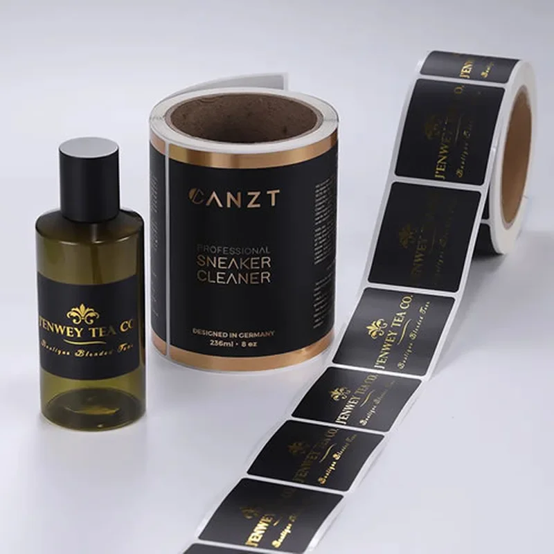 Custom Bottle Labels – Waterproof, Durable & Fully Tailored