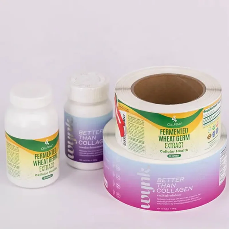 ملصقات معلومات التغذية المخصصة - طباعة واضحة ودقيقة ومتينة