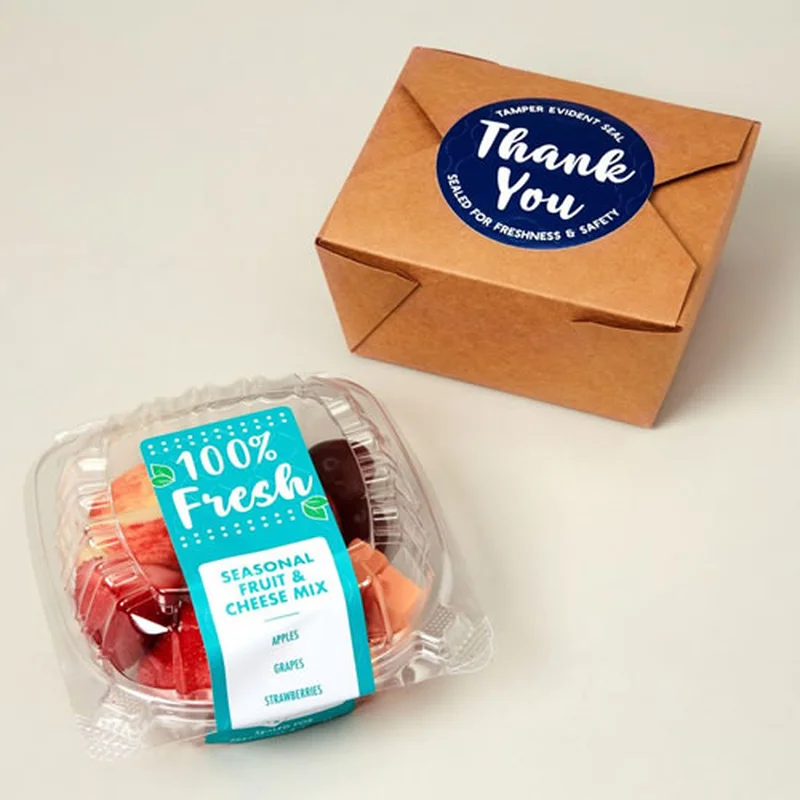 Custom Container Labels – For Food & Storage Boxes