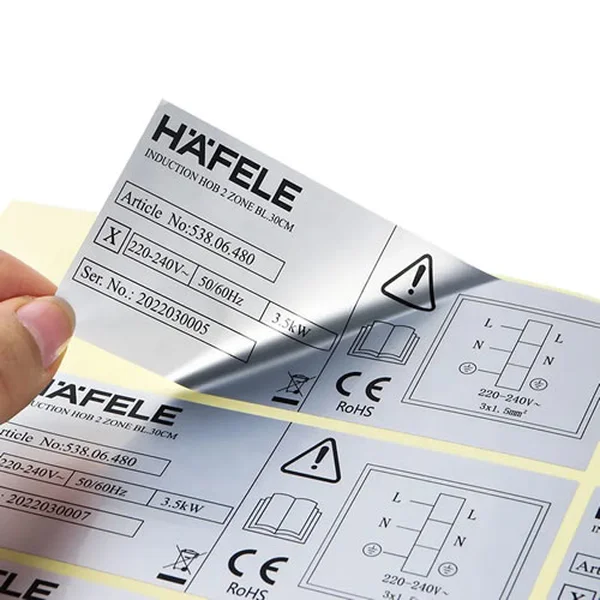 ملصق ذاتي اللصق ، ملصق مقاوم للشمس ، ملصق ، مصنع مطبوع