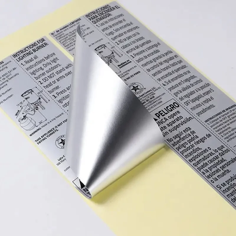 étiquettes personnalisées haute température – durables et résistantes à la chaleur pour une utilisation industrielle