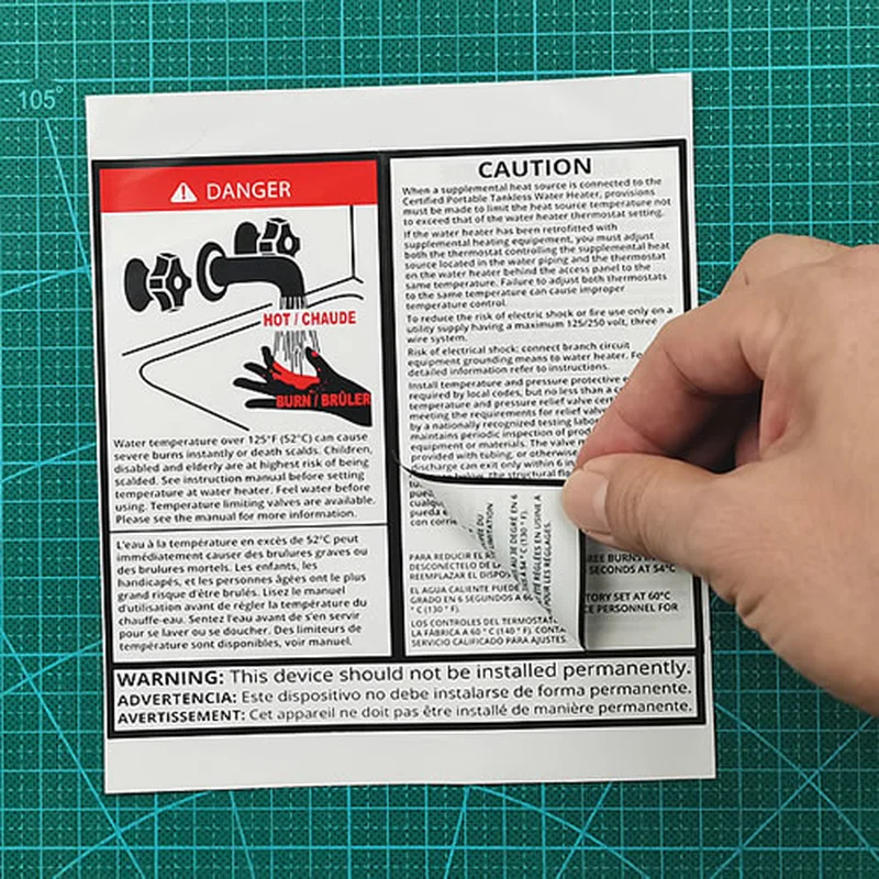 ملصقات مخصصة متعددة الطبقات على الوجهين - زيادة المساحة إلى أقصى حد دون زيادة الحجم