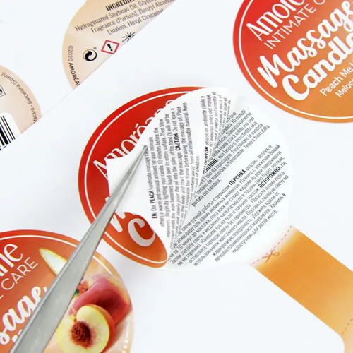 D Label Custom Multi-Layer Labels – Peel and Reveal, Booklet & More