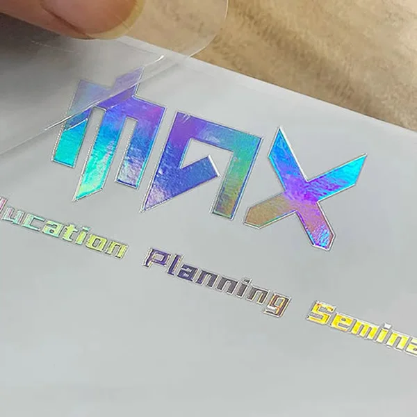 ملصقات نقل ثلاثية الأبعاد مخصصة - تصميمات لامعة وعاكسة للعلامات التجارية