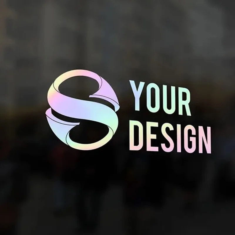 ملصقات نقل ثلاثية الأبعاد مخصصة - تصميمات لامعة وعاكسة للعلامات التجارية