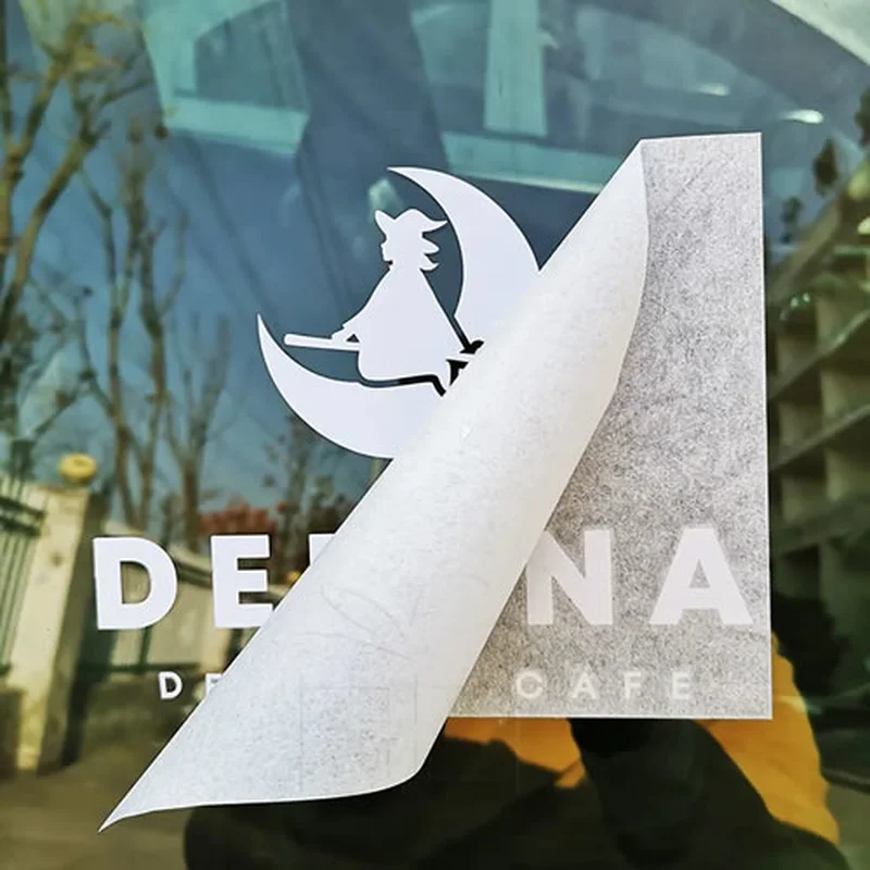 ملصقات نقل غير لامعة مخصصة - مظهر أنيق واحترافي لعلامتك التجارية