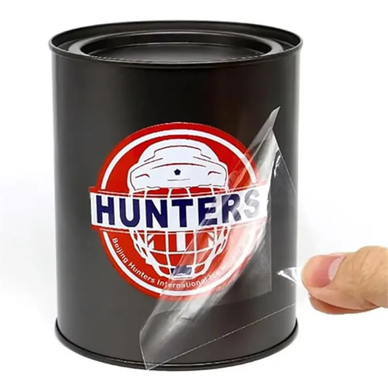 ملصقات نقل غير لامعة مخصصة - مظهر أنيق واحترافي لعلامتك التجارية