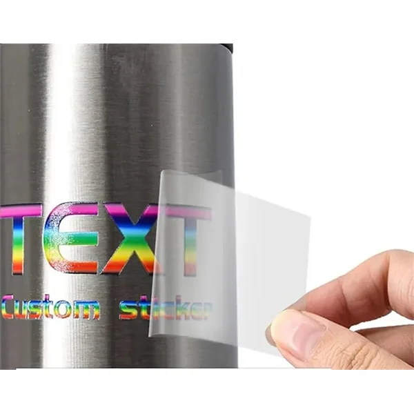 ملصقات نقل غير لامعة مخصصة - مظهر أنيق واحترافي لعلامتك التجارية