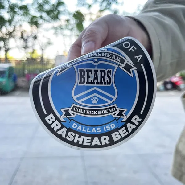 Custom Static Cling Stickers for Windows and Smooth Surfaces