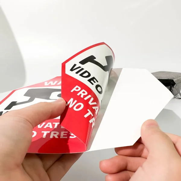 pegatina electrostática, calcomanías adhesivas estáticas, fábrica de impresión de etiquetas