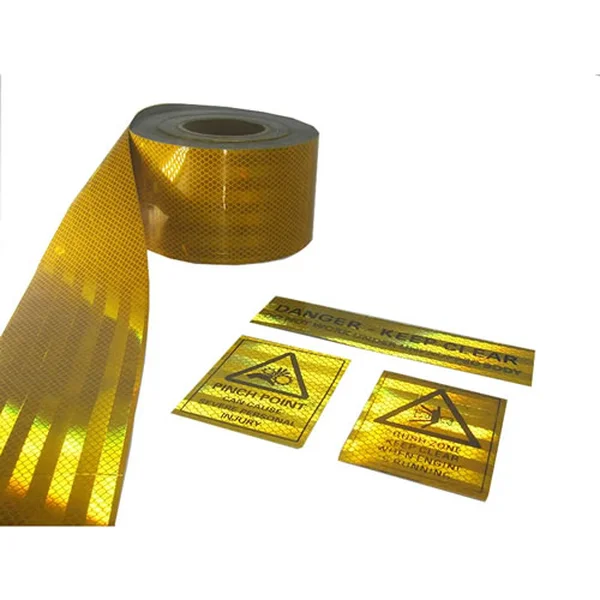 Custom 3M Diamond Grade Reflective Stickers for Safety Signs