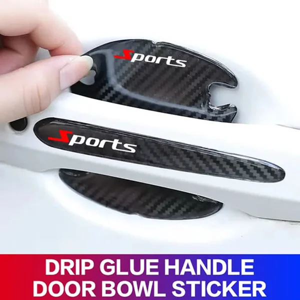 Custom Carbon Fiber Self-Adhesive Labels for Premium Branding