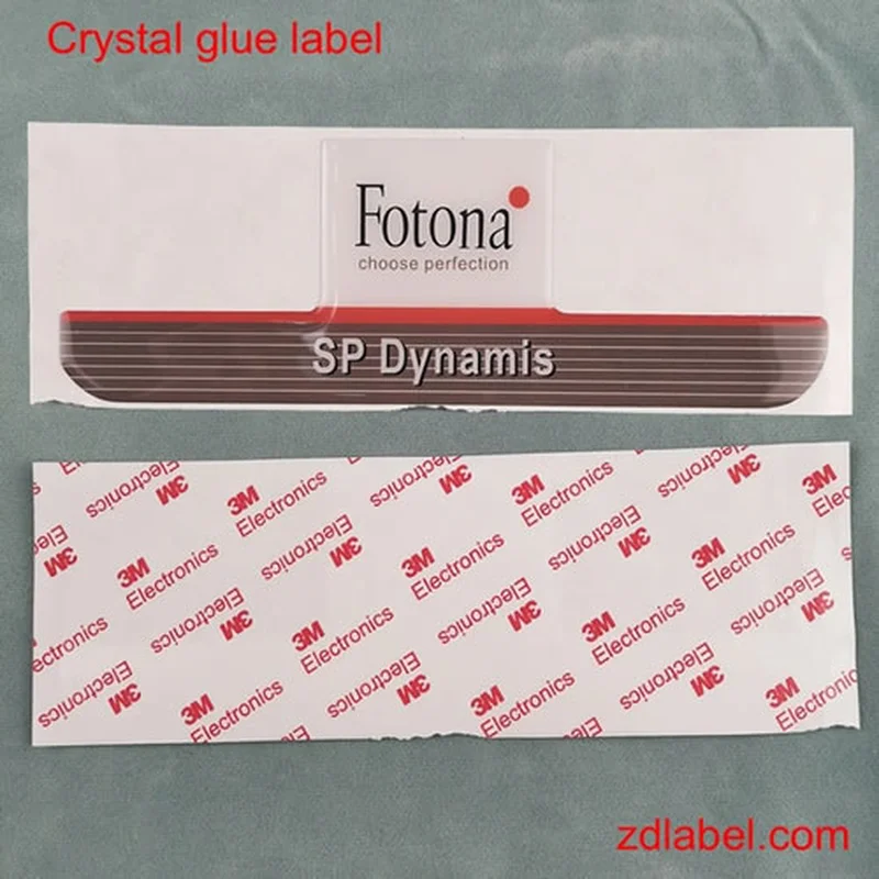 Custom 3D Epoxy Domed Labels – Waterproof & Durable