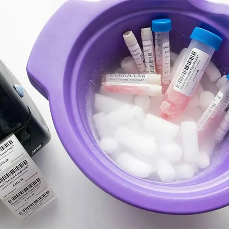 Custom Low Temperature Resistant Labels – Durable in Freezing Conditions