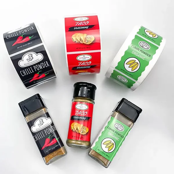 لفات ملصقات مخصصة - وضع العلامات بكميات كبيرة على العبوات والمنتجات