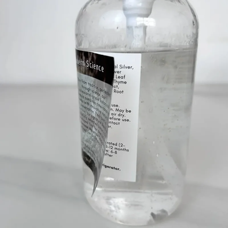 étiquettes multicouches enveloppantes personnalisées pour bouteilles